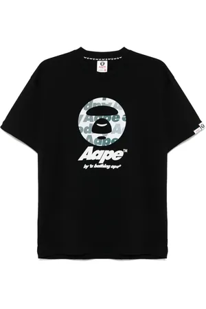 A Bathing Ape Camiseta con logo estampado