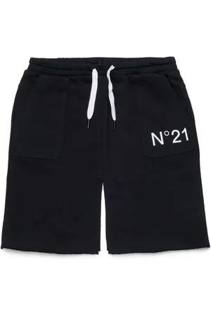 Nº21 Bermudas con logo estampado