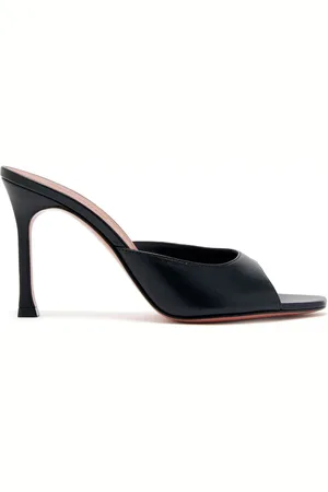 Amina Muaddi Mules Alexa con tacón de 95 mm