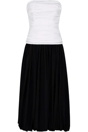 Nicholas Vestido midi Despina palabra de honor