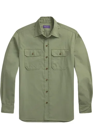 Ralph Lauren Camisa con bolsillo de solapa