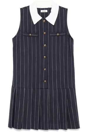 Sandro Vestido corto a rayas