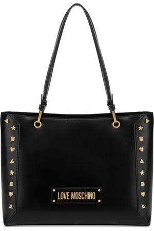 Moschino Bolso de hombro con letras del logo