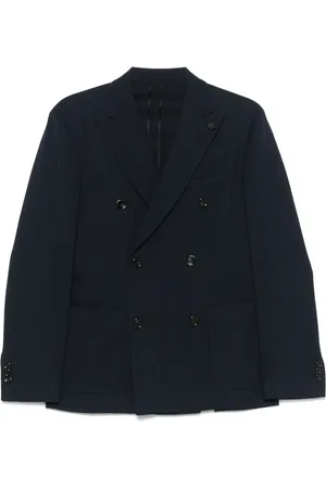 LARDINI Blazer con doble botonadura