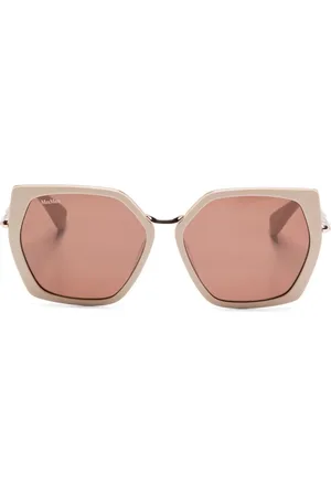 Max Mara Gafas de sol con montura geométrica