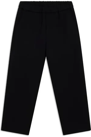 VERSACE Pantalones con parche del logo