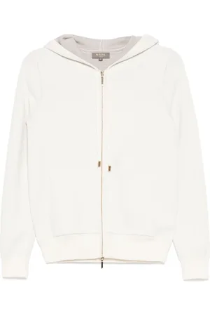 N.PEAL Sudadera con capucha y doble cara