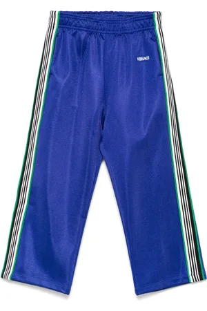 VERSACE Pantalones de chándal con detalle de rayas