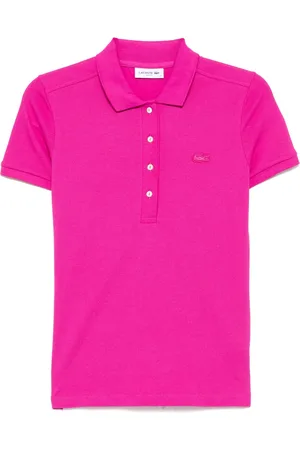 Lacoste Polo con parche del logo