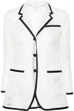 Thom Browne Blazer semitranslúcido