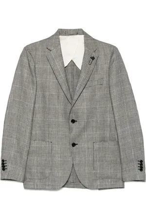 LARDINI Blazer a cuadros Príncipe de Gales