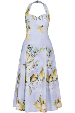 Nicholas Vestido midi Seraphina