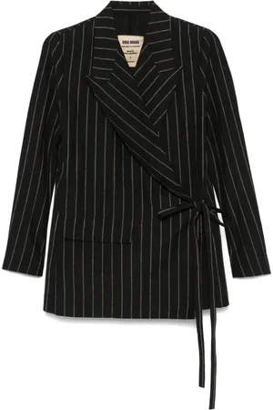 UMA WANG Blazer a rayas