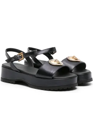 VERSACE Sandalias con placa Medusa