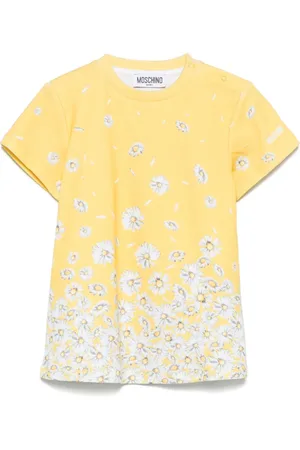 Moschino Vestido con estampado floral de algodón