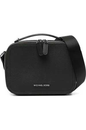 Michael Kors Bolso messenger con aplique del logo