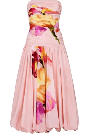Nicholas Vestido midi Despina palabra de honor