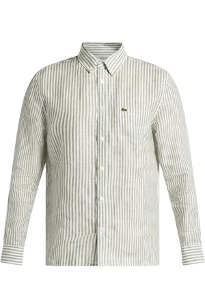 Lacoste Camisa a rayas