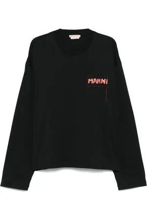 Marni Camiseta con parche del logo