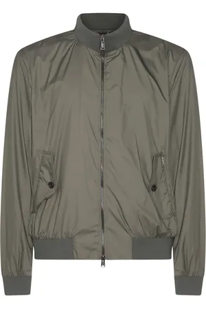 add Chaqueta bómber con cuello alto