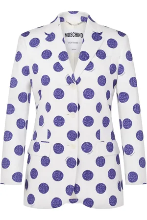 Moschino Blazer con motivo de lunares