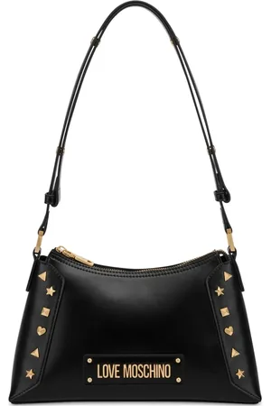 Moschino Bolso de hombro con letras del logo