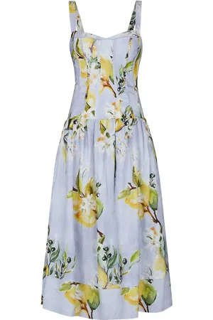 Nicholas Vestido midi Makenna