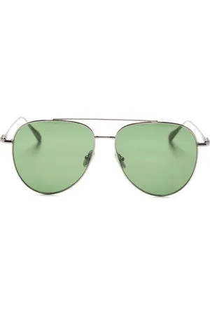 Salvatore Ferragamo Gafas de sol con montura piloto