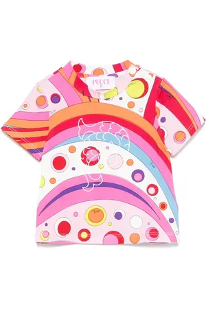 PUCCI Junior Camiseta con estampado Iride