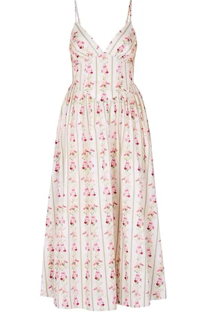 Nicholas Vestido midi Becker