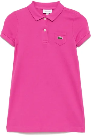 Lacoste Vestido con parche del logo
