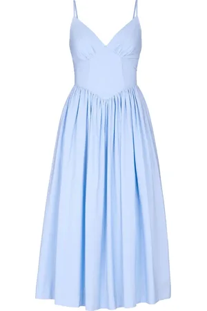Nicholas Vestido midi Becker