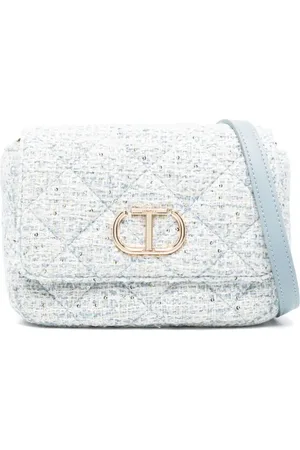 Twin-Set Bandolera de tweed