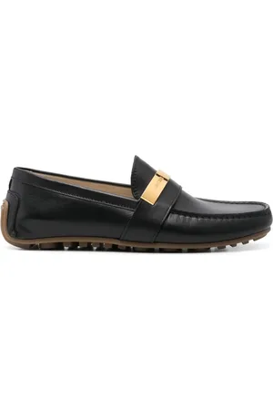 Moschino Mocasines con placa del logo