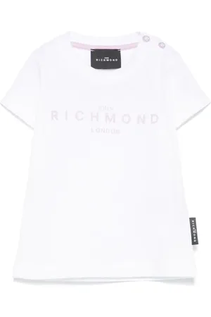 John Richmond Camiseta con logo estampado