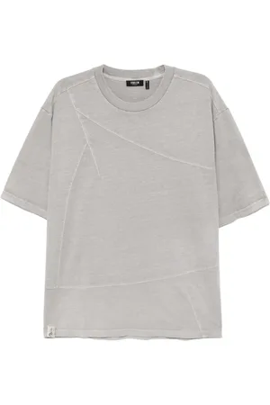 FIVE CM Camiseta con diseño patchwork