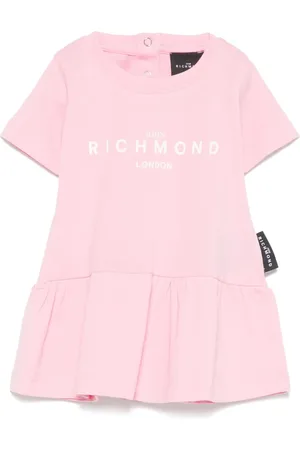 John Richmond Vestido con logo estampado