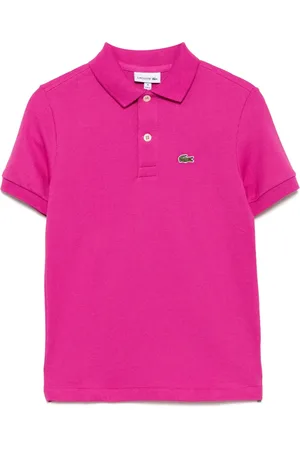 Lacoste Polo con parche del logo