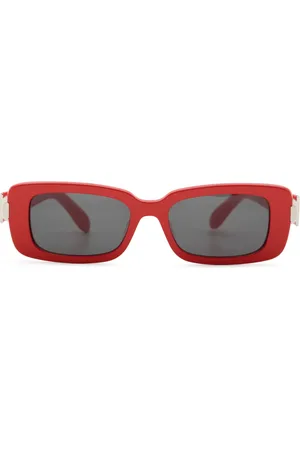 Salvatore Ferragamo Gafas de sol con montura rectangular