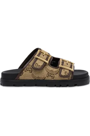 MCM Sandalias con monograma