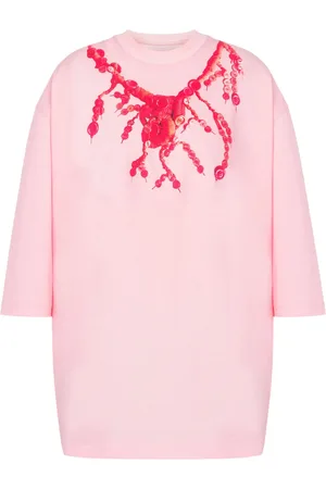 Moschino Camiseta con collar estampado de x Judy Blame