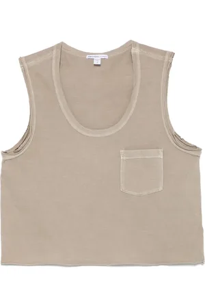 James Perse Camiseta de tirantes de algodón