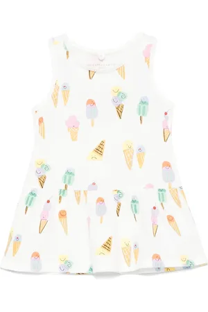 Stella McCartney Vestido con estampado Icecream
