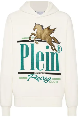 Philipp Plein Sudadera Racing Club con capucha
