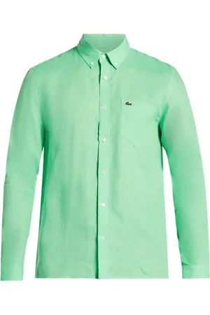 Lacoste Camisa con aplique del logo