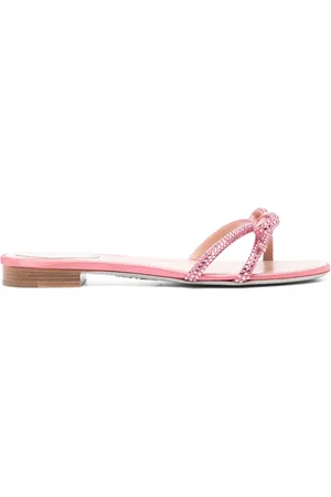 RENE CAOVILLA Sandalias con apliques de cristales