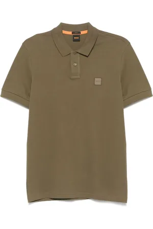 HUGO BOSS Polo con parche del logo