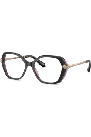 Bvlgari Gafas Vista con montura geométrica