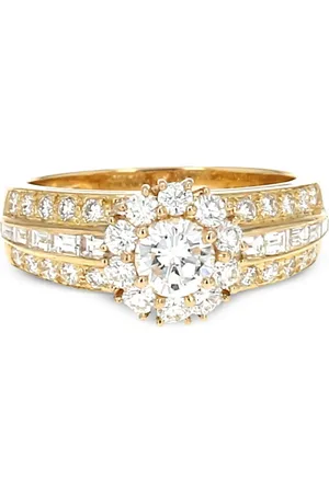 Van cleef Anillo en oro amarillo de 18 ct con diamantes 2010 pre-owned