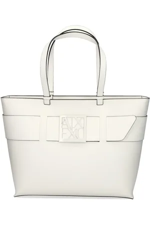Armani Exchange Bolso shopper con placa del logo